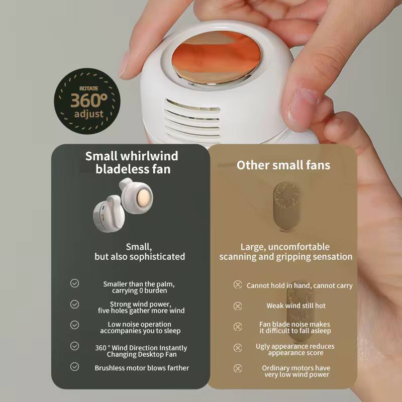 Mini Ventilateur Portable à Clip