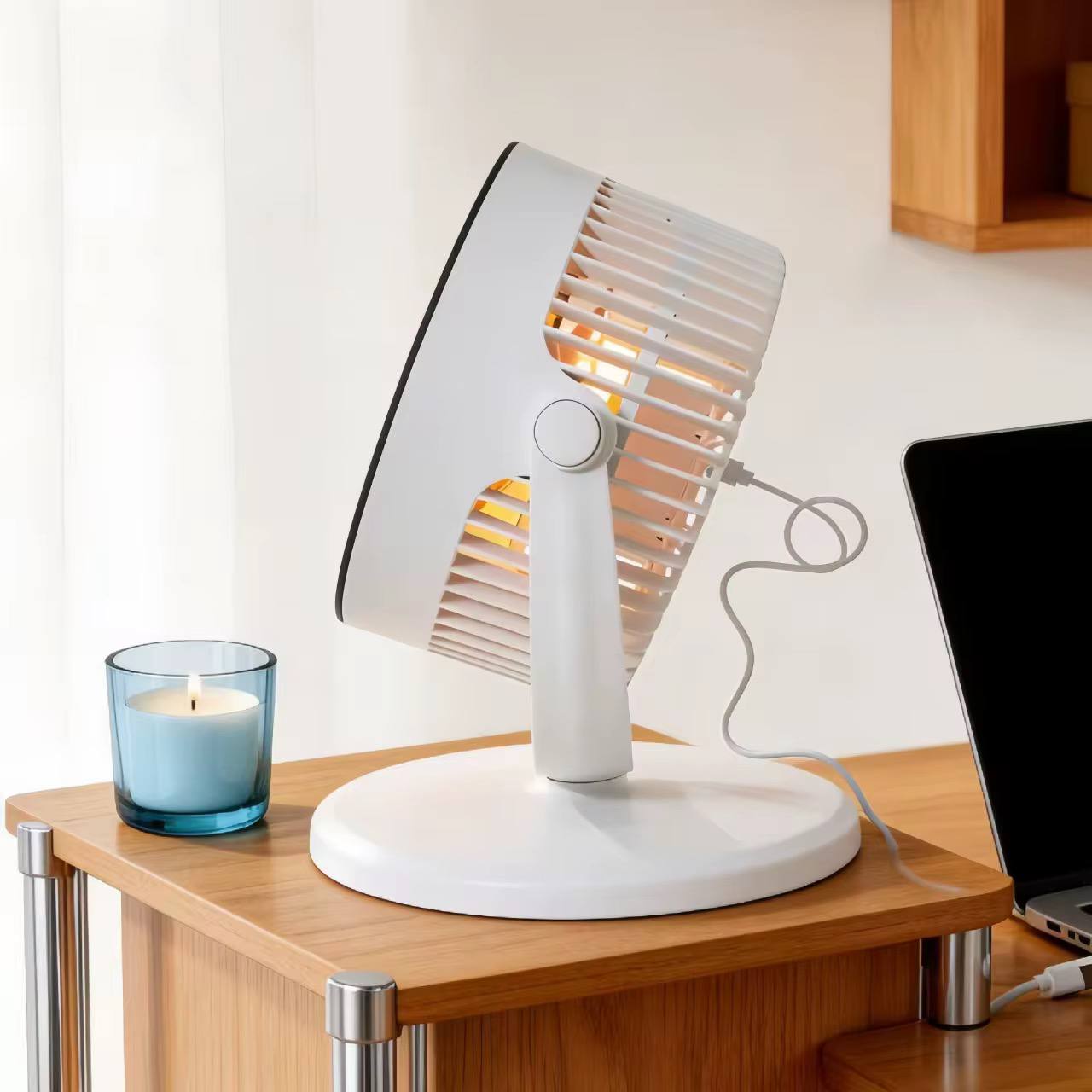 Ventilateur de Bureau USB Rotatif